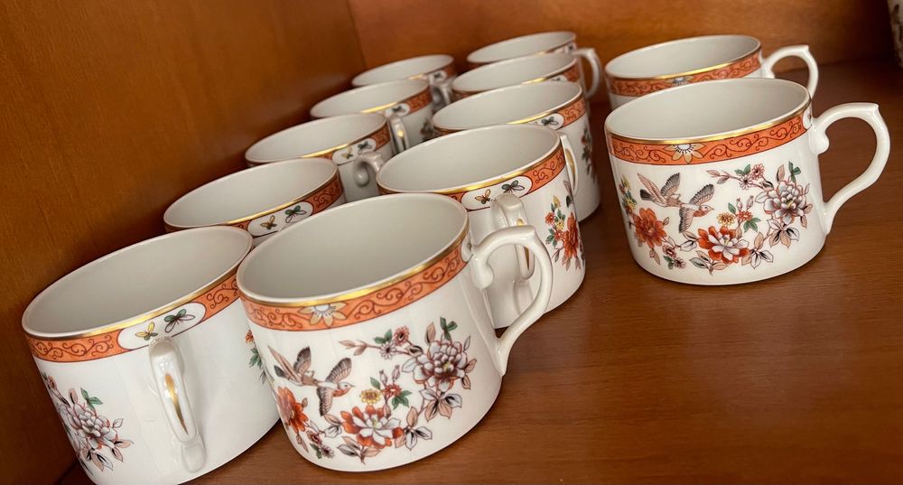 Serviço completo de chá + café da Vista Alegre - Magnólia