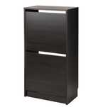 sapateira preta ikea BISSA
