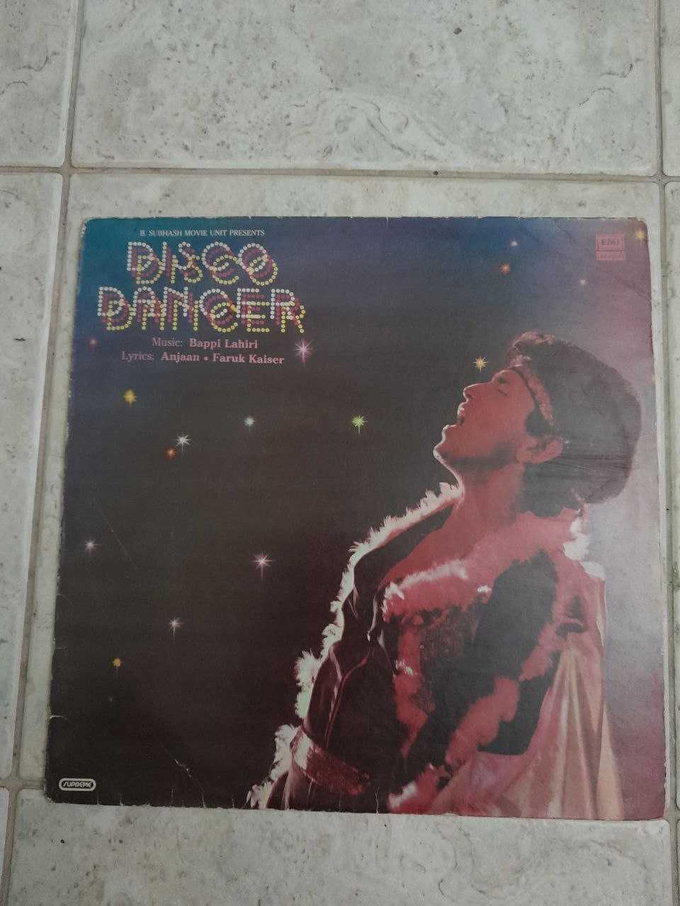 LP Bappi Lahiri ‎– Disco Dancer Саундтрэк Танцор Диско