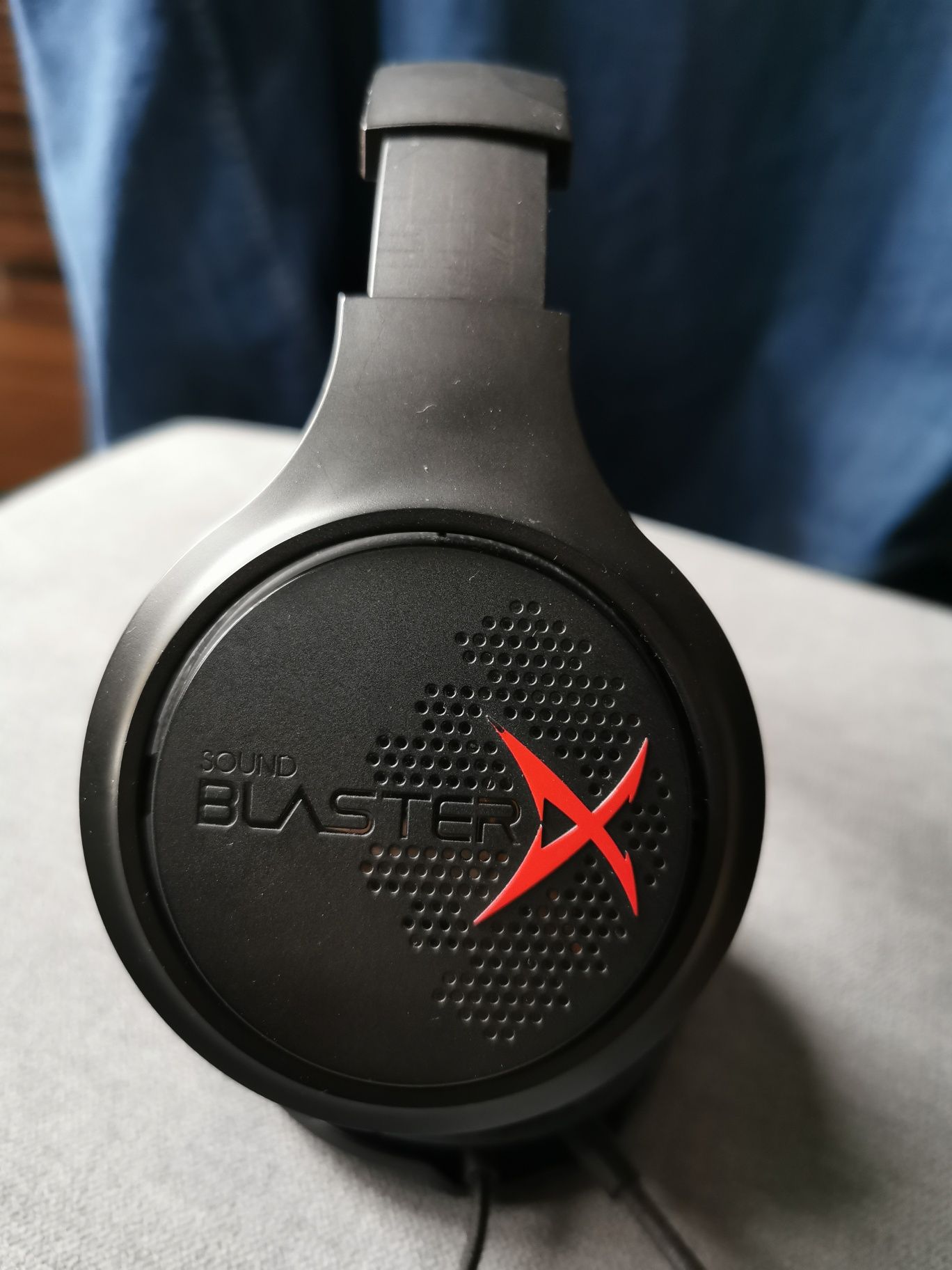 Słuchawki  gamingowe Creative Sound BlasterX H3 - uszkodzony jack