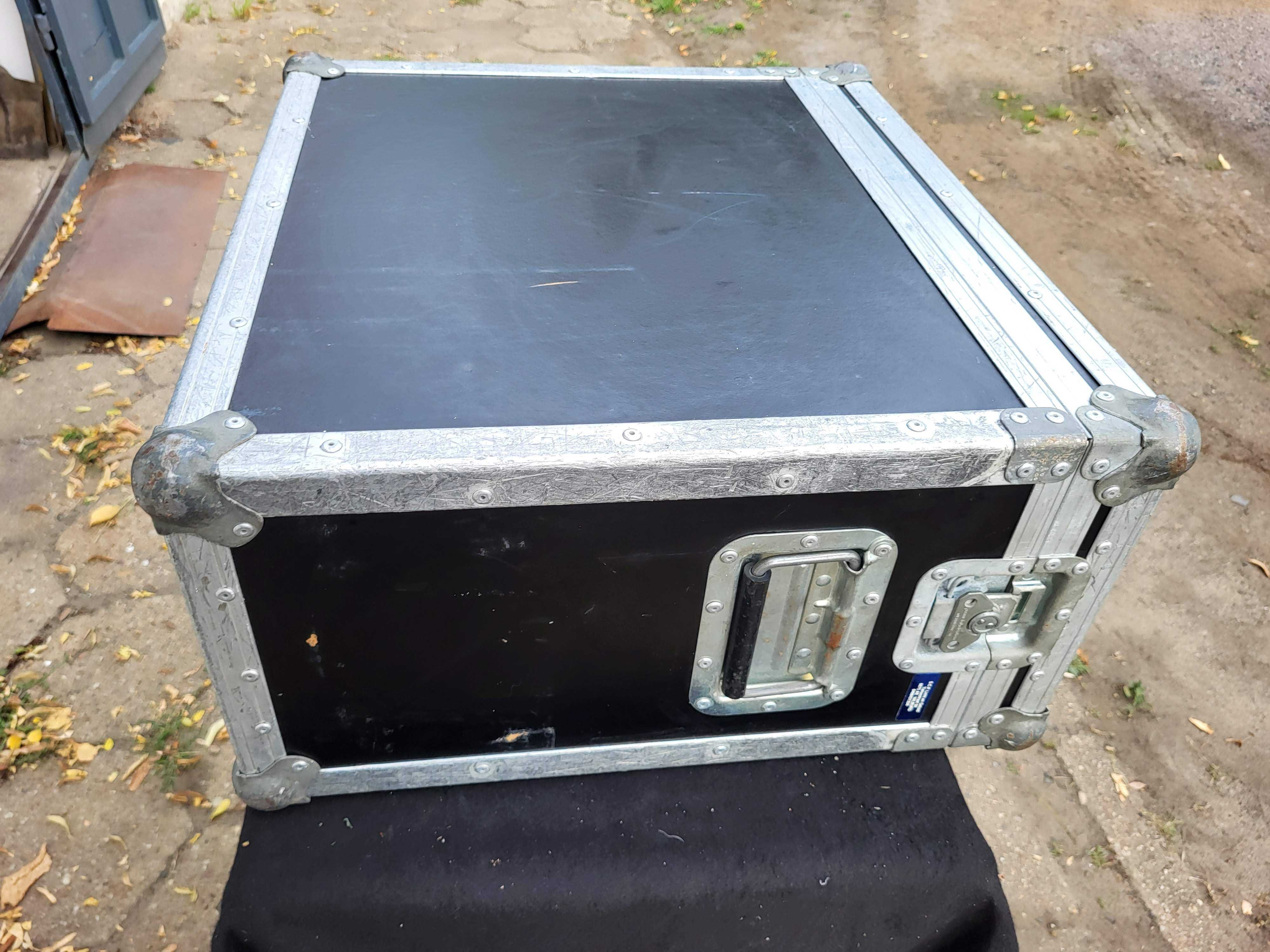 RACK 4U (stelaż) 1x szyna 43cm case flightcase, kejs FAKTURA