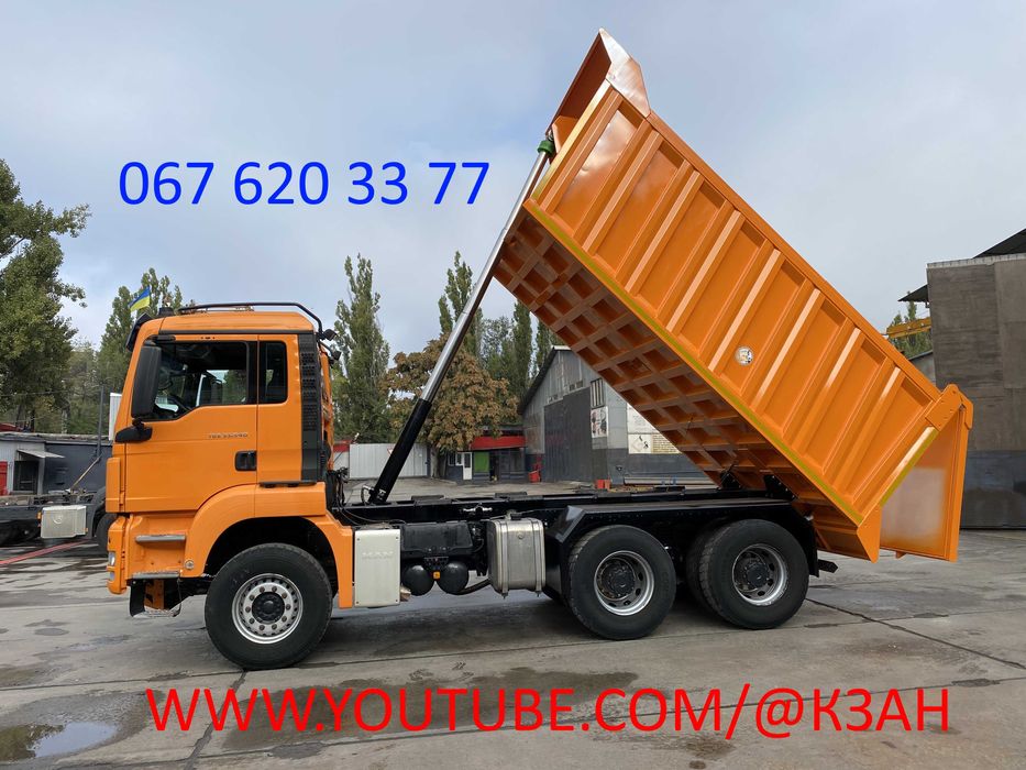 Самоскид MAN. переоборудование в самосвал. продажа готовых авто.