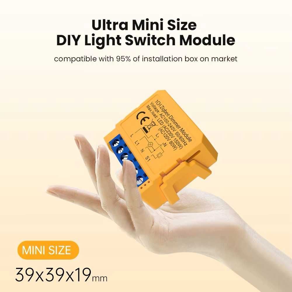 AVATTO ZigBee Dimmer Module 1 gang