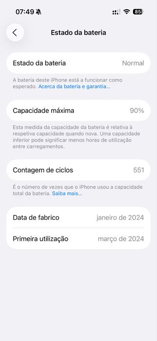Iphone 15 pro 128gb Titanium NOVO