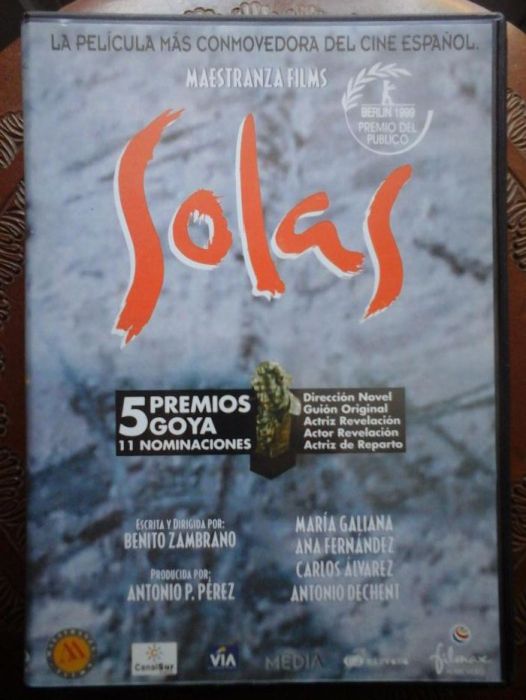 Filme espanhol SOLAS - DVD Cinem Espanhol