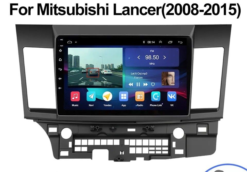 Магнитола Mitsubishi Lancer X 10, Lancer 9 Android 11