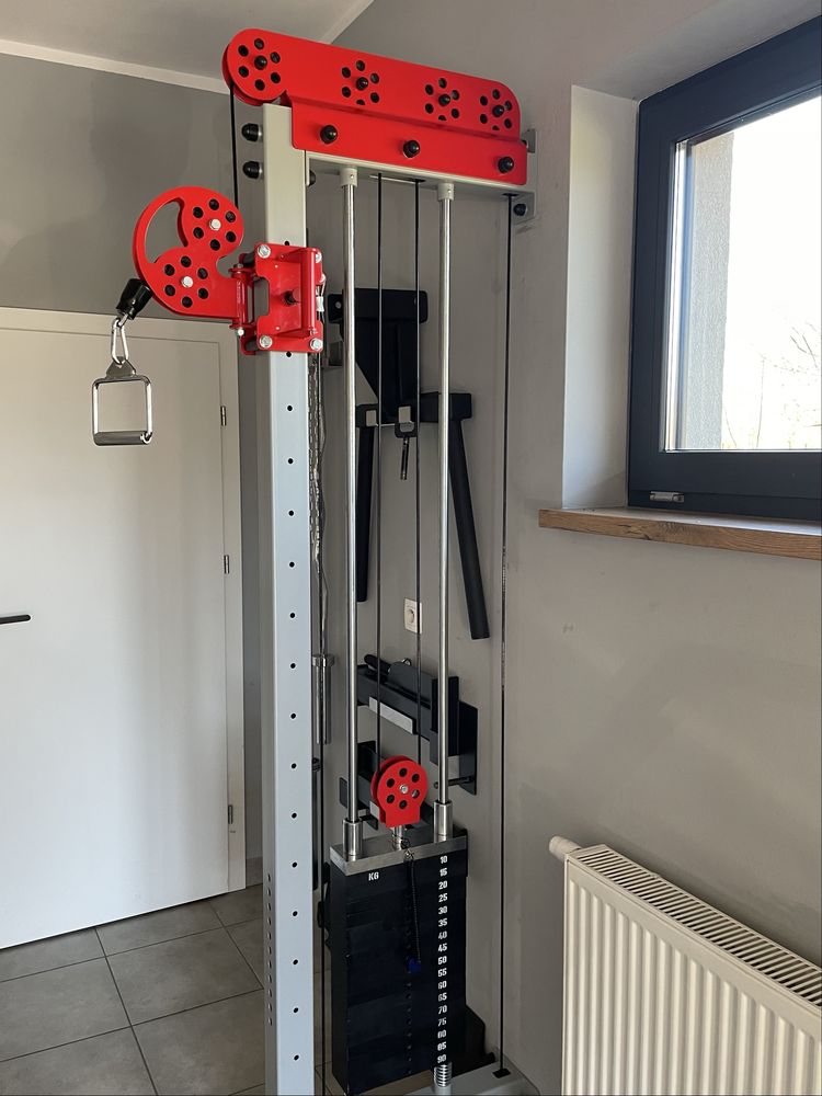 Klaka do ćwiczeń, Power Rack, Wall Rack 80x80x3