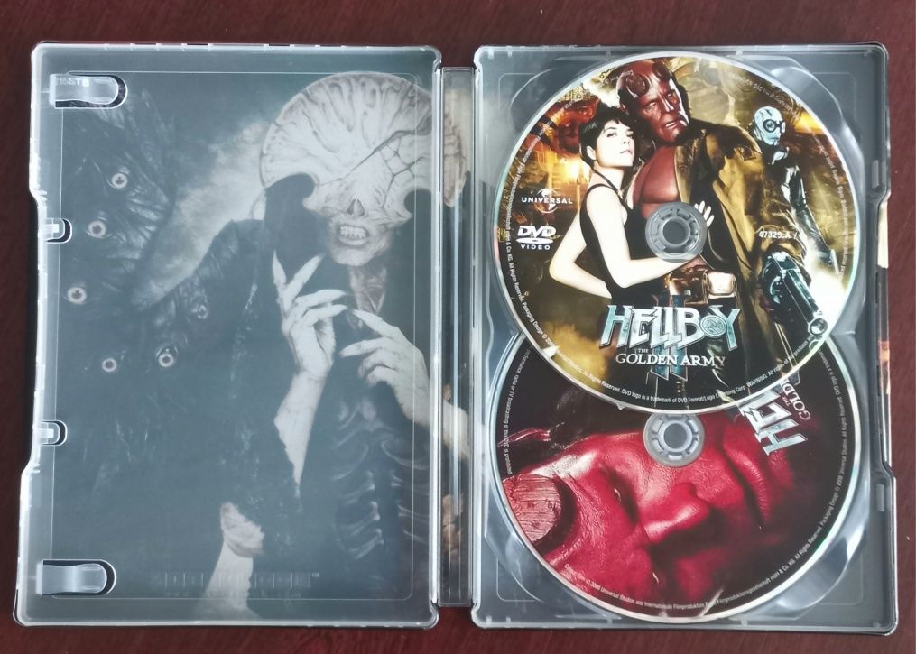 HELLBOY 2 THE GOLDEN ARMY DVD 2 Disk Stelbook Version.