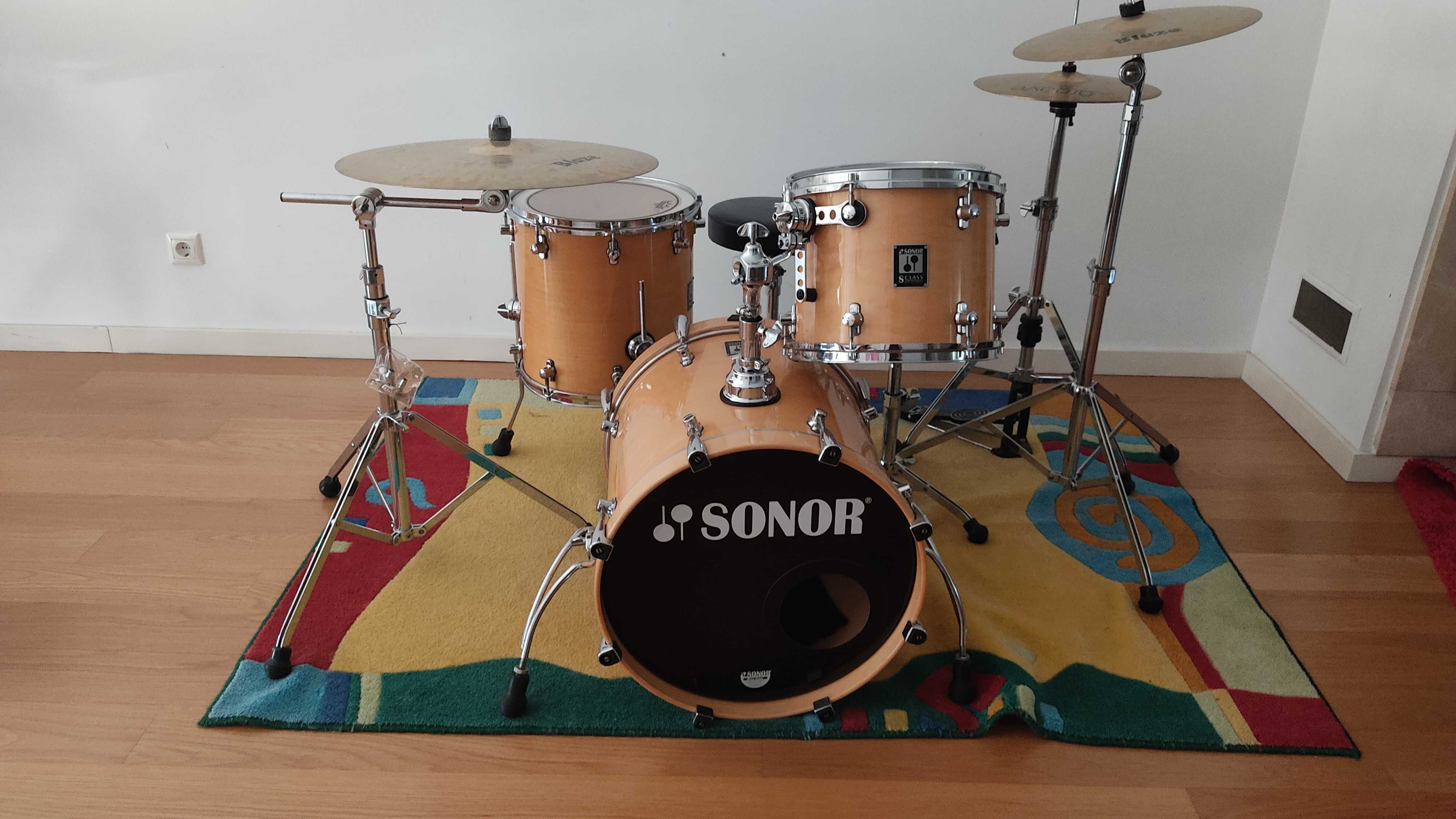 Bateria Acústica Sonor S Class Maple