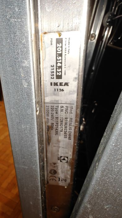 Zmywarka IKEA RENLING na części