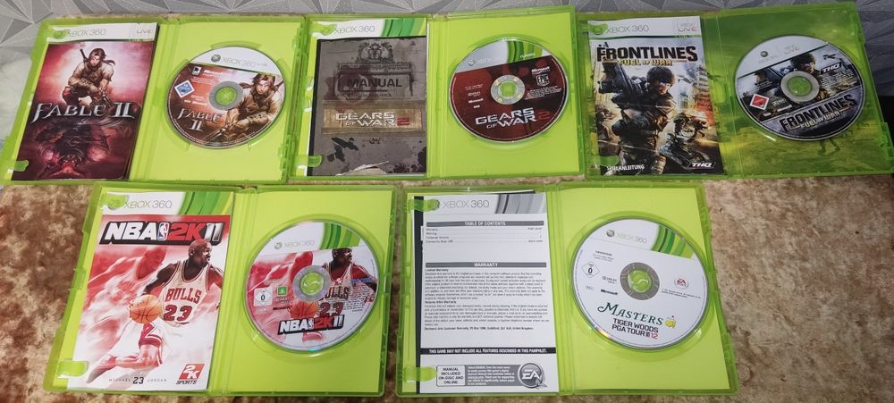 Лот ліцензійні ігри Xbox 360