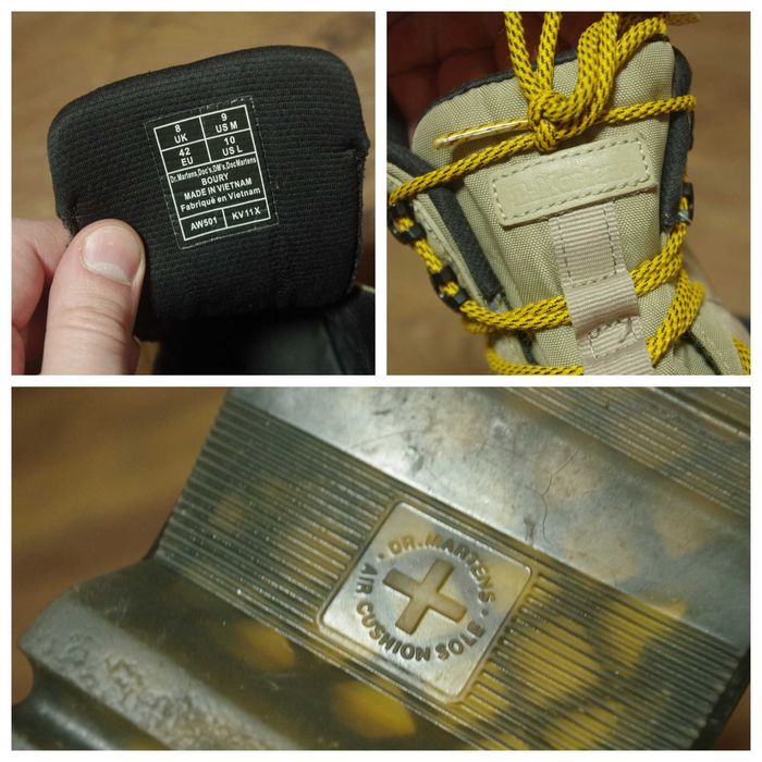 Черевики Dr Martens Boury Nylon Leather Boots оригінал 42 розмір