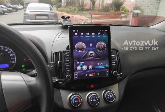Android 14 ELANTRA Hyundai Элантра GPS 2 дин Tesla CarPlay Магнитола