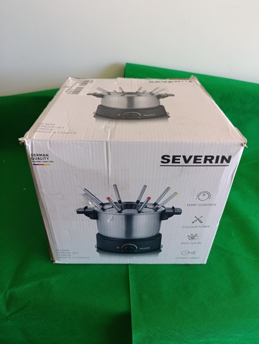 Fondue e crepeira Severin (3 anos garantia)