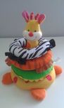 Fisher Price  Żyrafa  miękka piramida z kółek