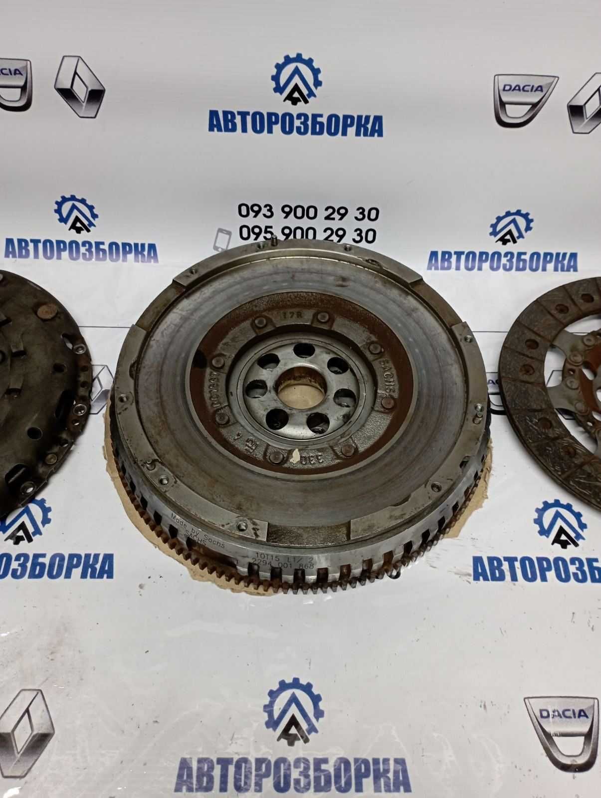 Зчеплення (Демферний маховик) Renault Megane 3 Scenic 3 1.9Dci