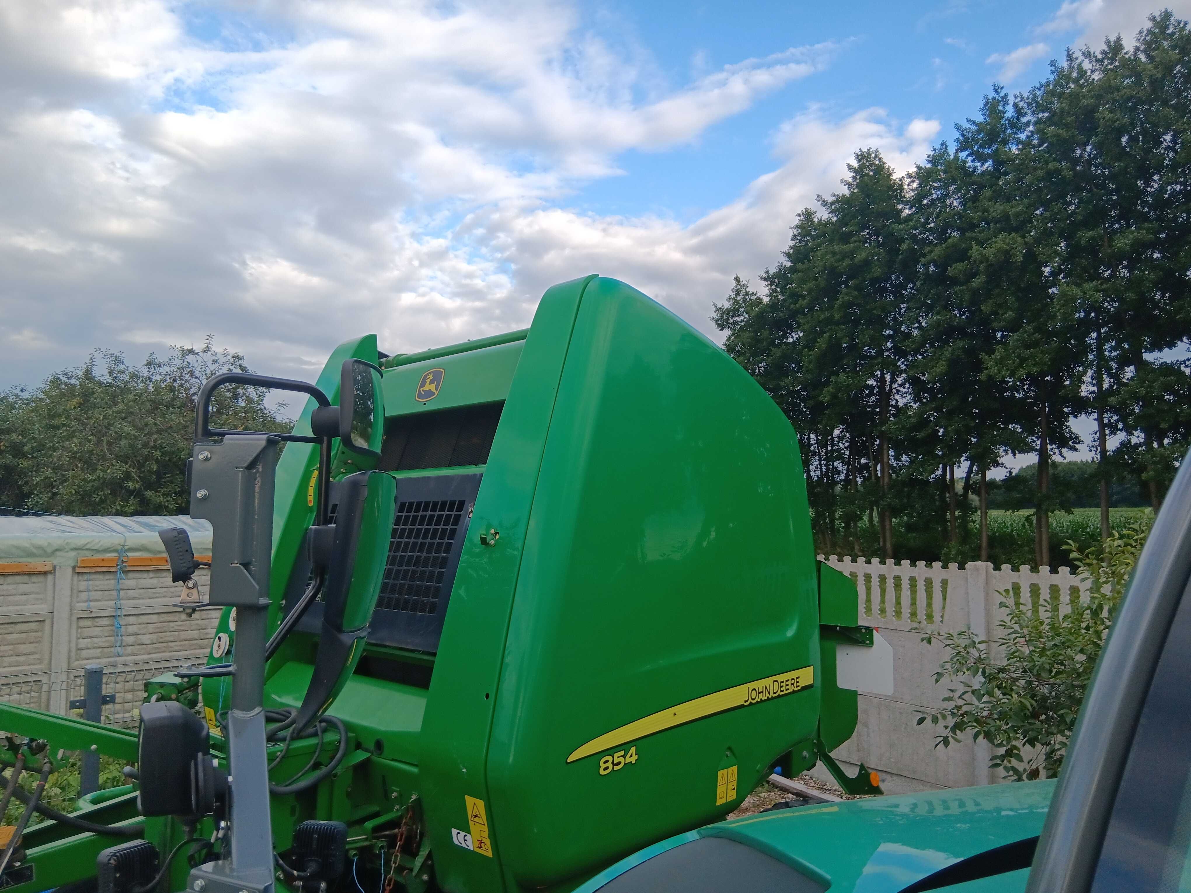 Prasa John Deere 854 siatka rotor