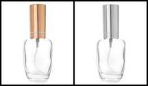 5 x Butelka flakon szklany - 30 ml! Atomizer Aluminium!