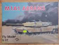 Model Kartonowy Fly Model 37 Czołg M1A1 Abrams wyd II