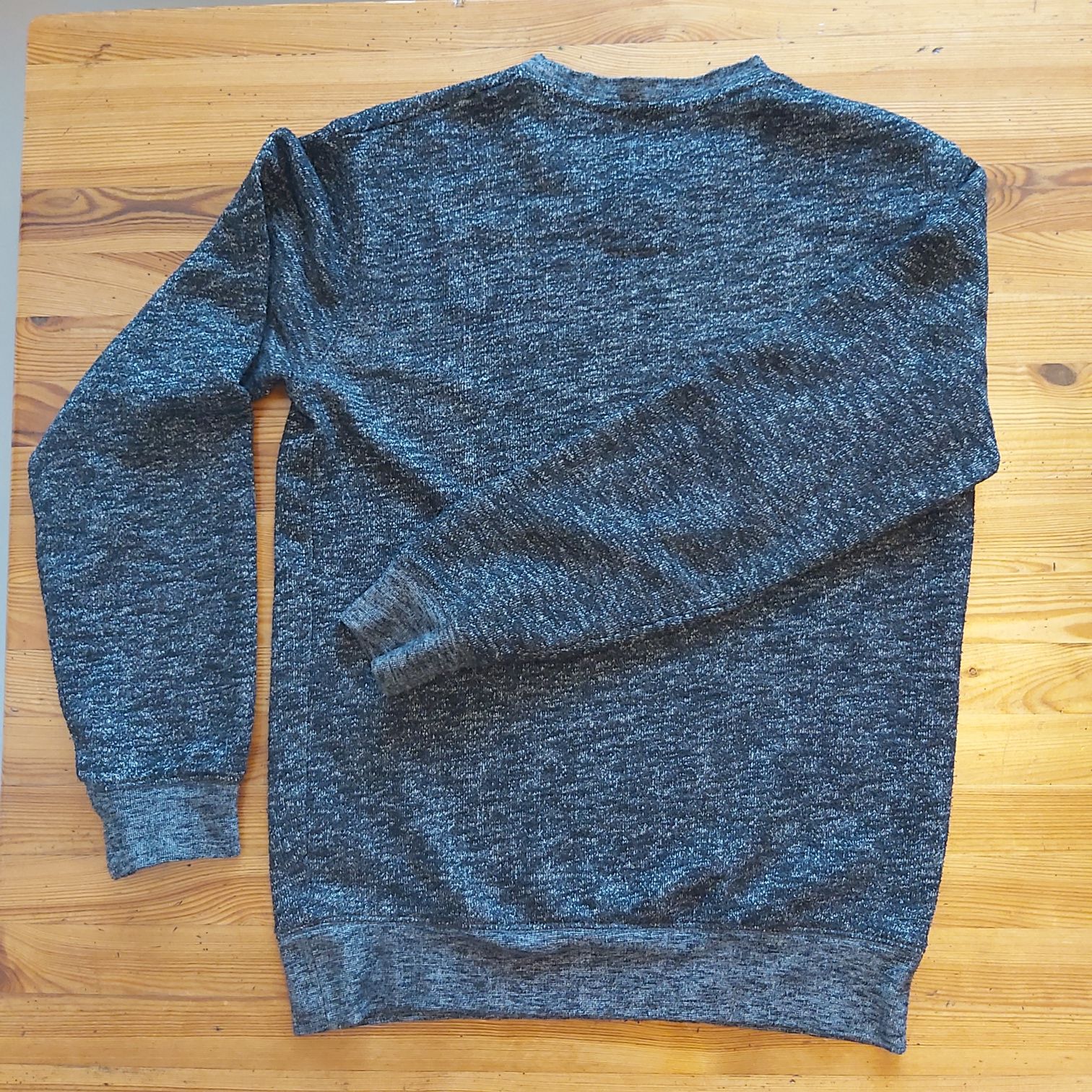 House Sweter ciemno szary S