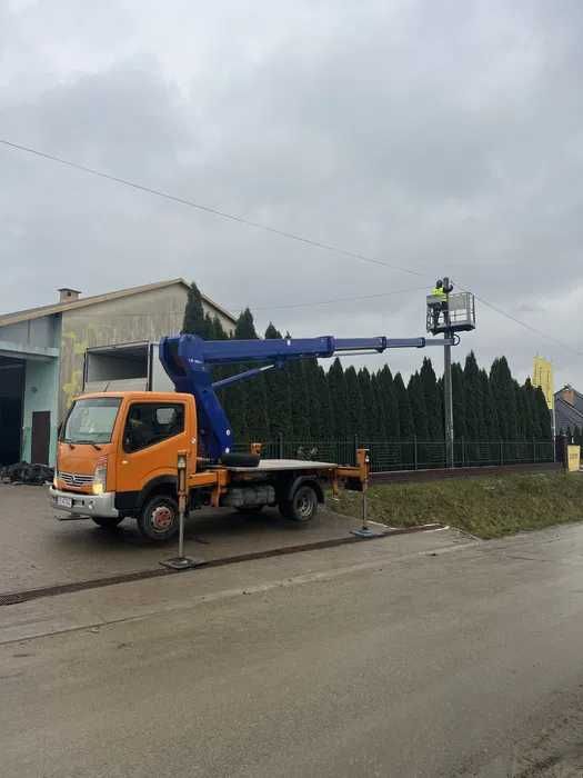 Wynajem zwyżka podest podnośnik koszowy 4x4 20m 22m 25m 24h/7