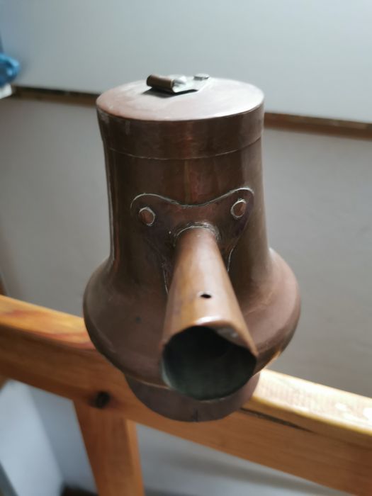 Peça decorativa em cobre