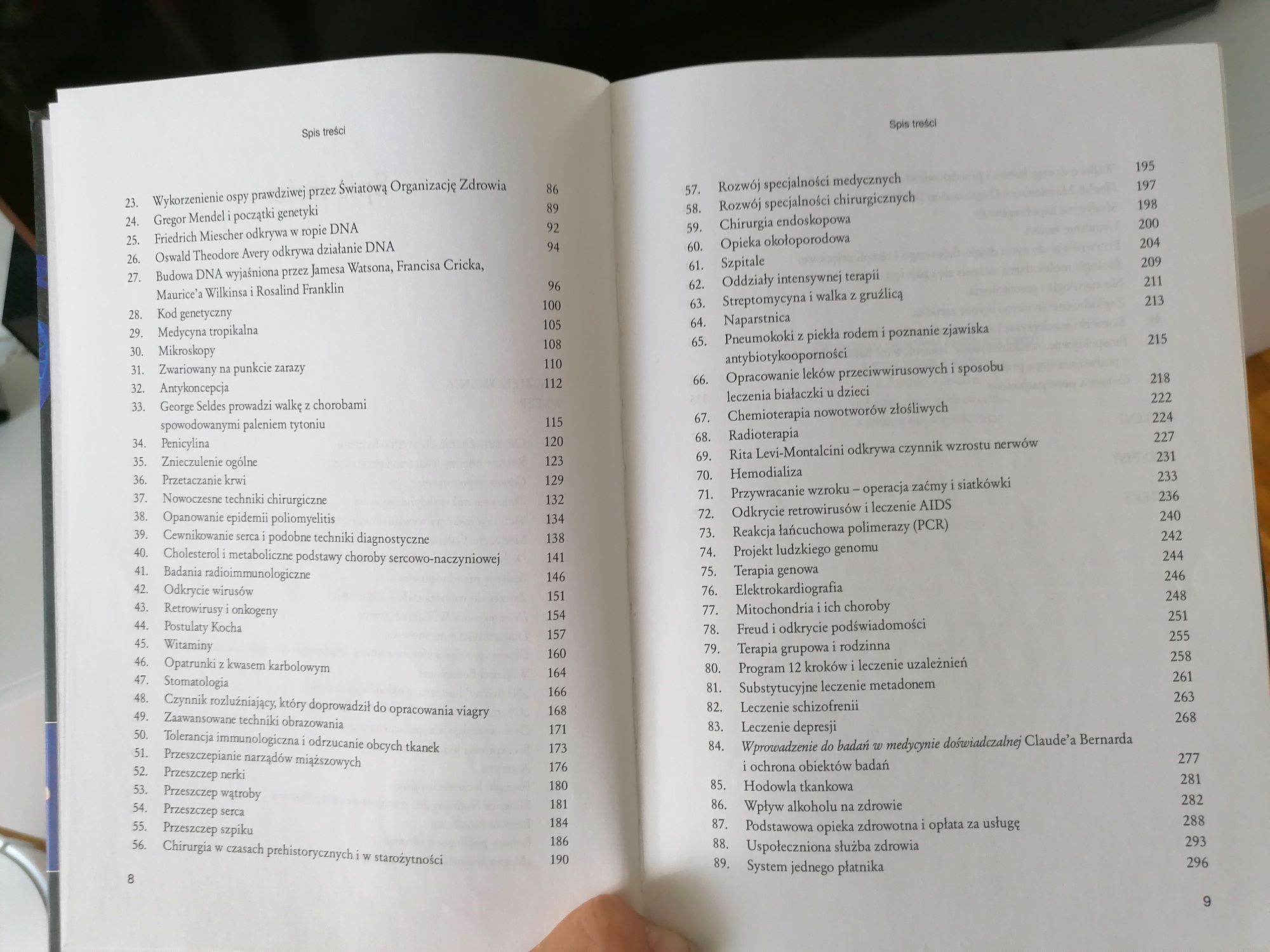 100 największych osiągnięć medycyny Eugene W. Straus Świat Książki