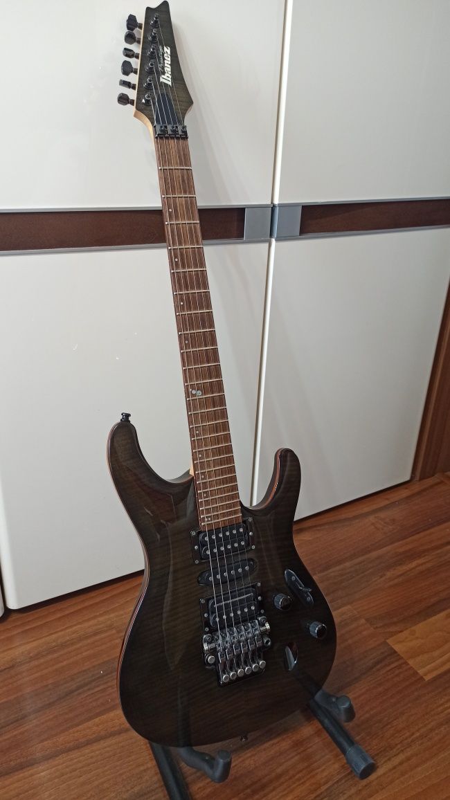 Gitara Ibanez Prestige S5470F Black Haze+case 2011 Japonia