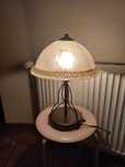 piękna stylowa  lampa stołowa Honsel leuchten