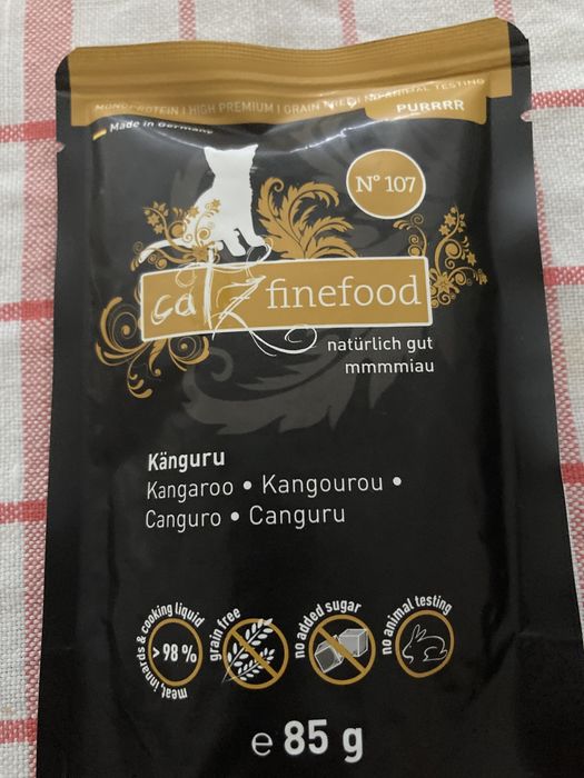 Catz finefood kangur 8x85g