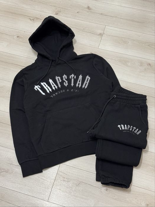 Оригінал | Костюм Trapstar чорний на флісі