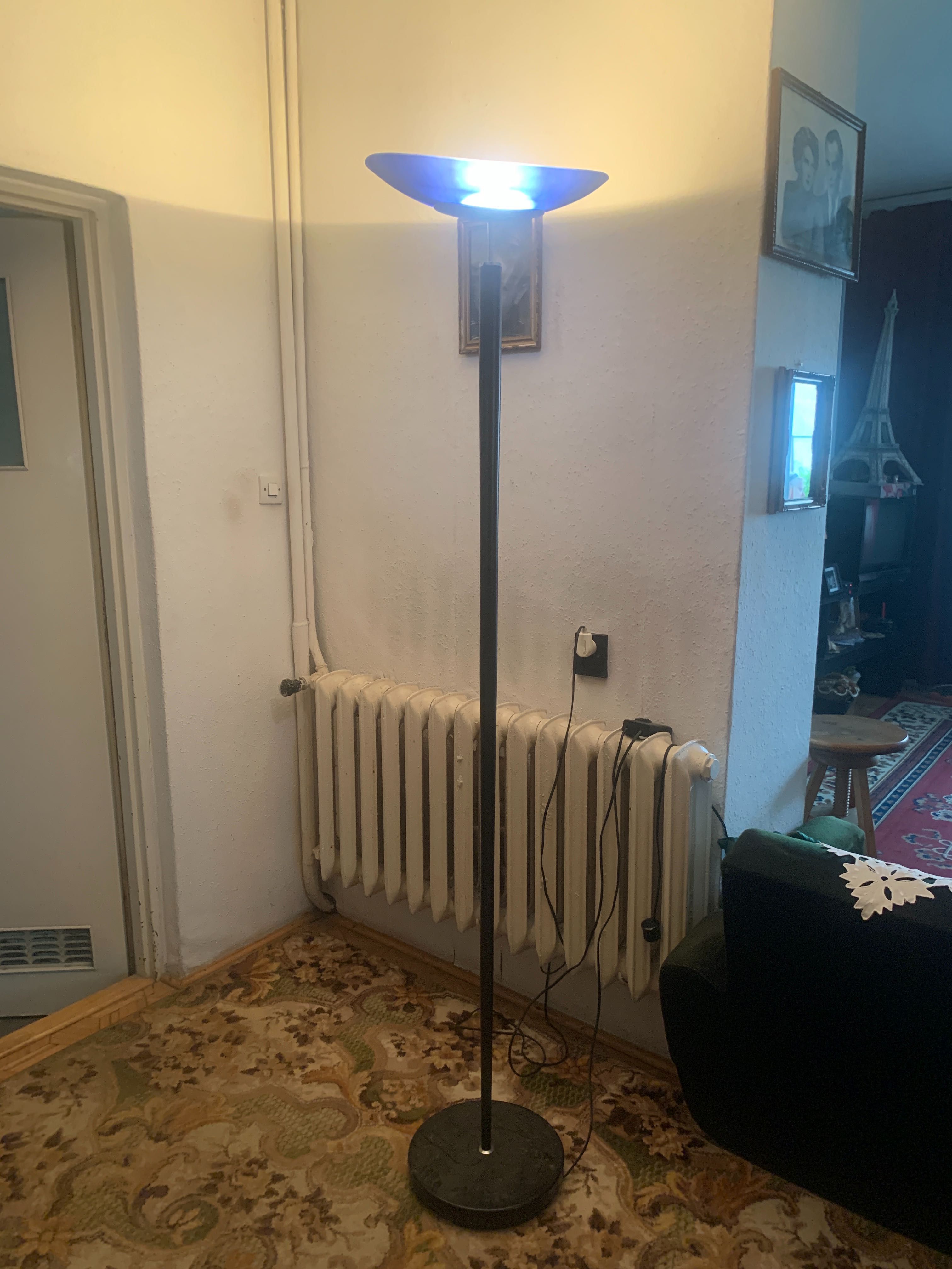 Lampa stojaca ze sciemniaczem wbudowanym i zarowka Ikea Vintage Retro