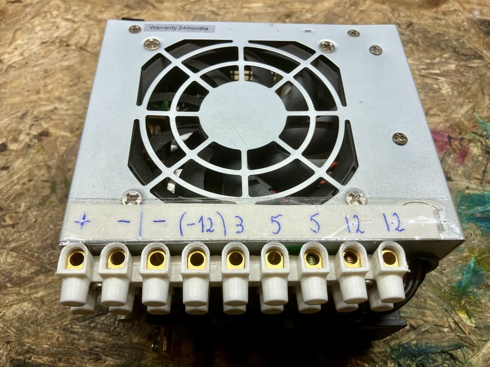 DIY zasilacz regulowany, laboratoryjny 300W napięcie 0-24v.