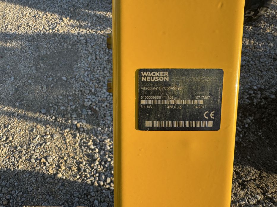 Zageszczarka wacker DPU 5545heh 17 rok