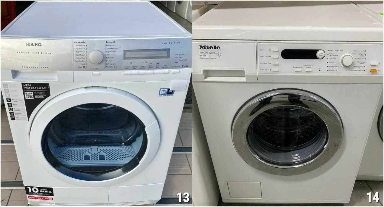 ПРАЛЬНА Машина MIELE WDA210W Пралка 7кг А+++ Фронтальна 2в1 Бу ЄВРОПА