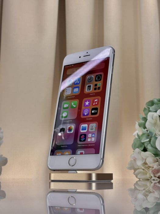 Ідеальний iPhone 6S Plus Silver 83%АКБ (Магазин Гарантія)