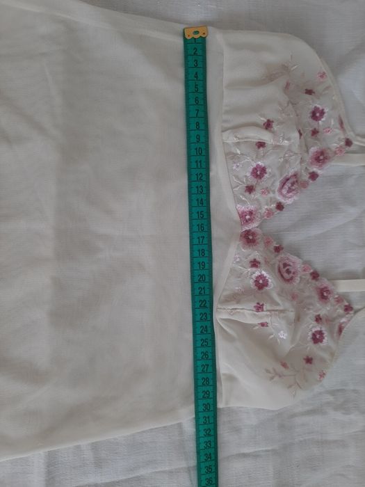 Пенюар сіточка з вишивкою