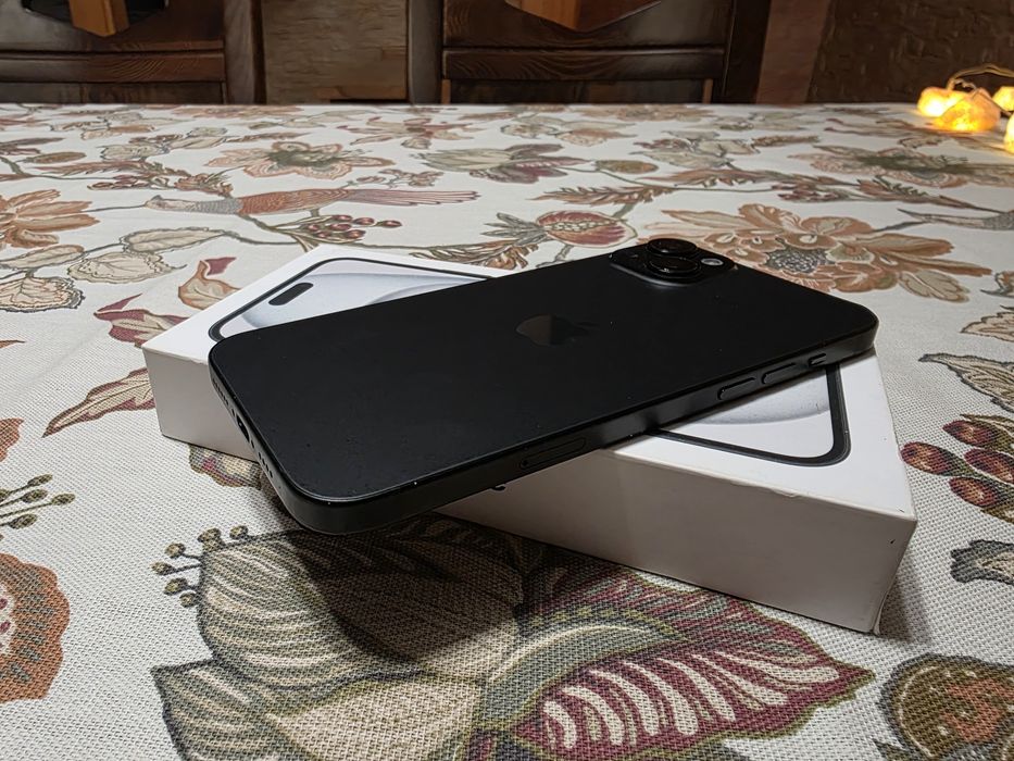 iPhone 15 plus 128GB Black