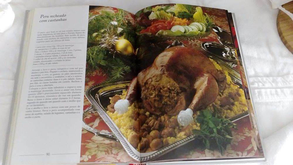 Livro de culinária "Boas Festas"