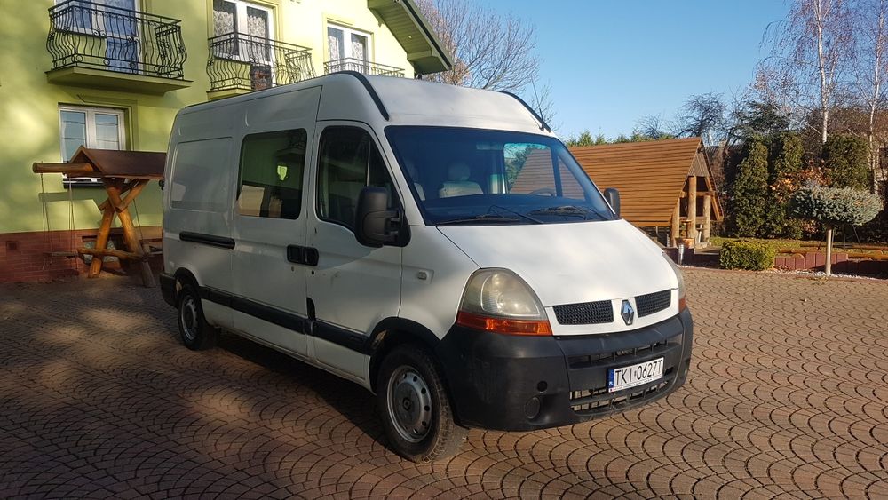 Renault Master L2H2 2.5 dCi 114 KM Doka Brygadówka