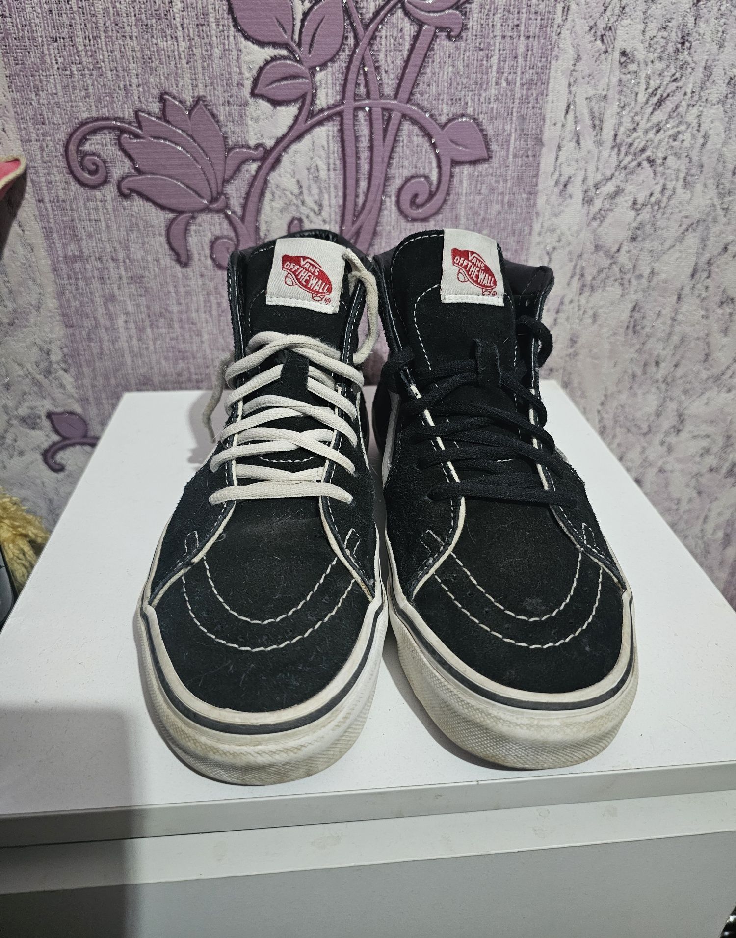 Buty damskie trampki czarne za kostkę vans Old skool rozmiar 36.5