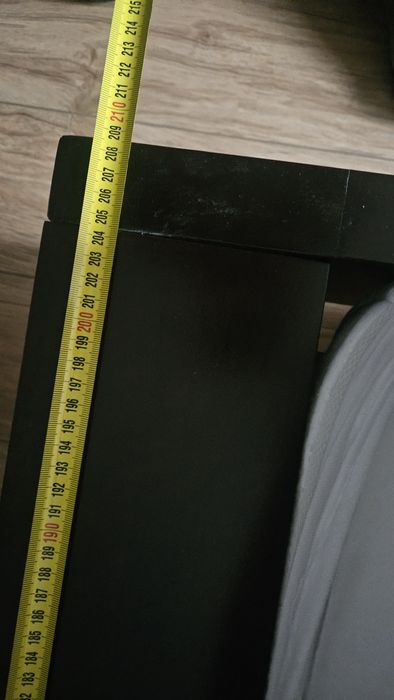 Meble Polaszek łóżko drewniane podwójne kolonialne z materacem