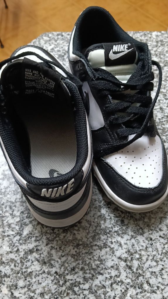 Tênis nike dunk panda