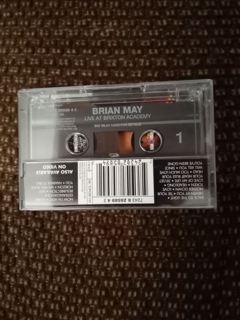Brian May Live at Brixton Academy-cassete original
