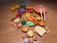 Brinquedos alimentos criança