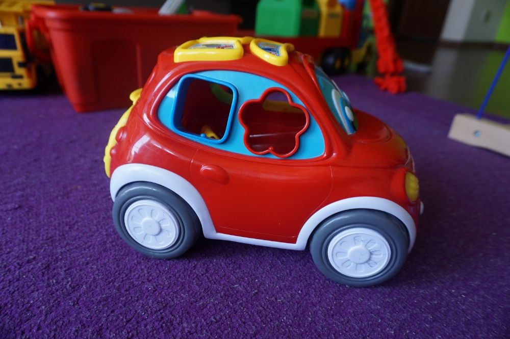 interaktywne auto sorter clementoni edukacyjne