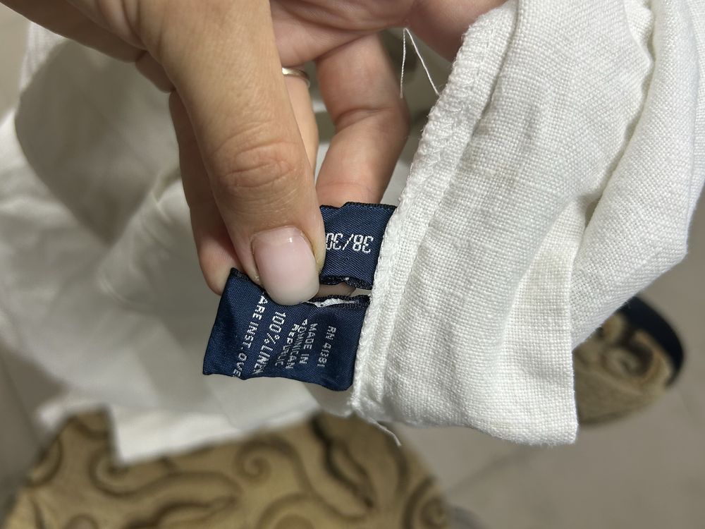 Штани брюки лляні Ralph Lauren Polo W 38 L30 XL чоловічі оригінал