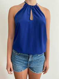 Blusa Stradivarius azul