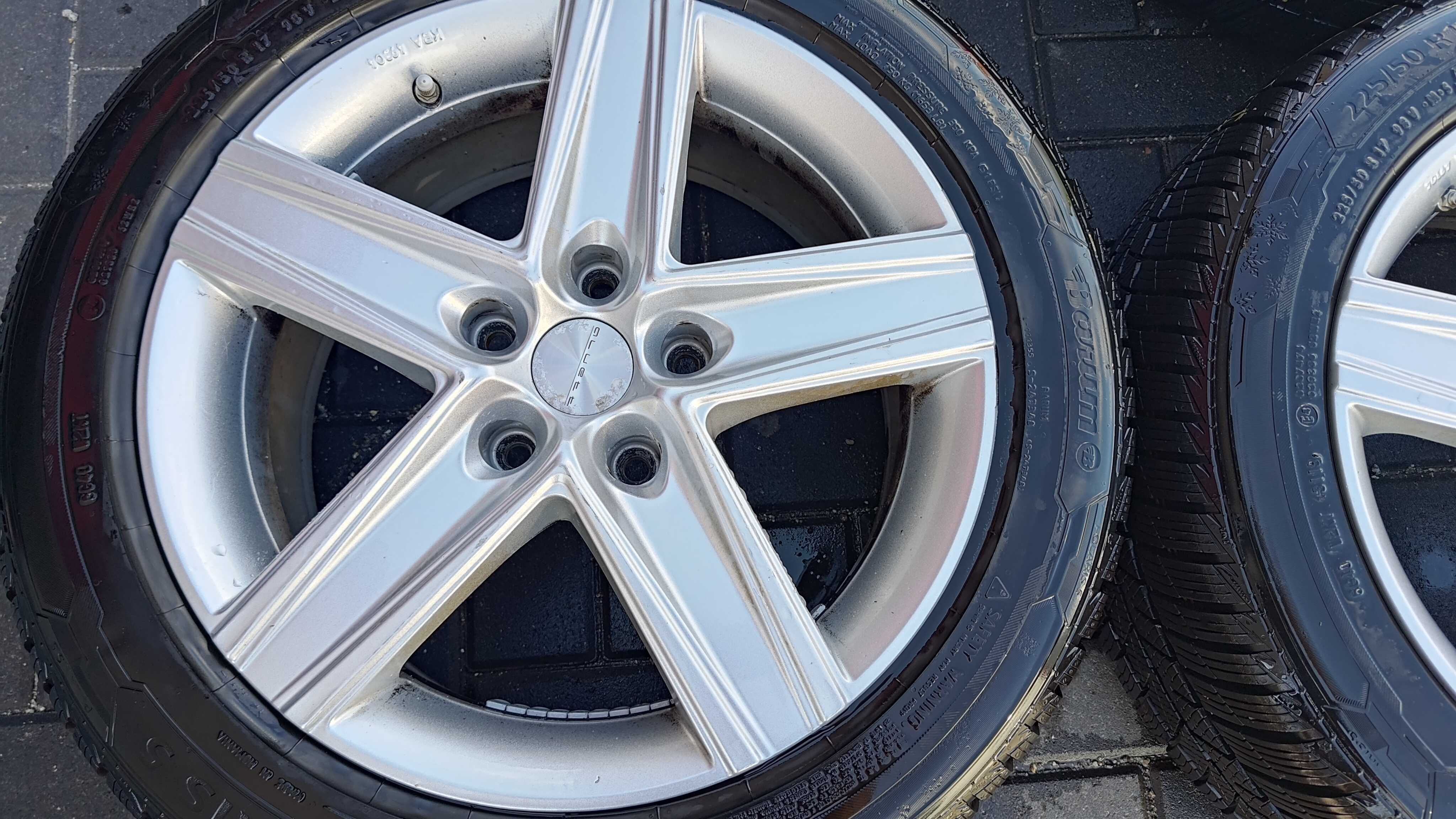 Koła Aluminiowe Aluett 7.5" x 17" 5x120 ET45 BMW OPEL AUDI