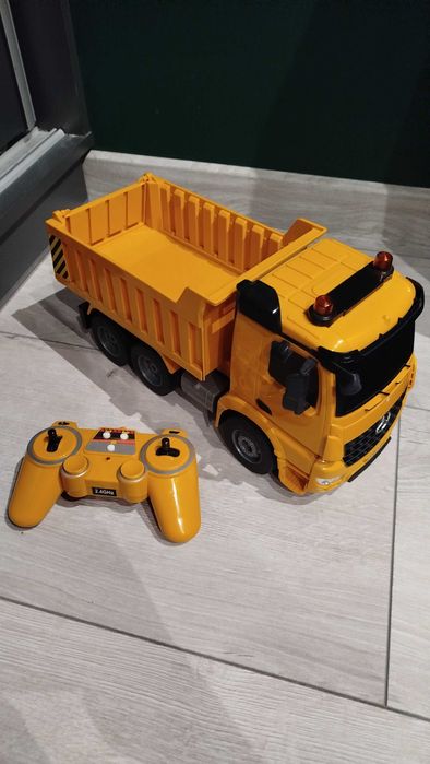 DUŻA ciężarówka wywrotka ZDALNIE STEROWANA + pilot